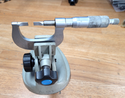 MITUTOYO BLADE MICROMETER 0 - 1 