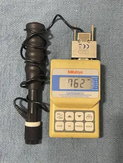 MITUTOYO SERIES  810 HARDMATIC HH-411 PORTABLE HARDNESS TESTER.