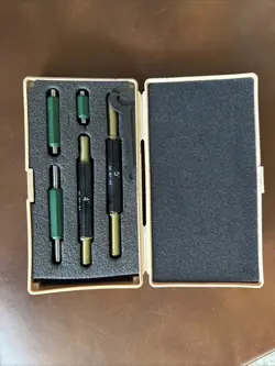 MITUTOYO 167-912 5 PCS.MICROMETER STANDARDS SET (USED)