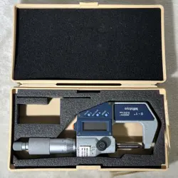 MITUTOYO DIGITAL MICROMETER 342-431-30 UNTESTED SOLD AS IS