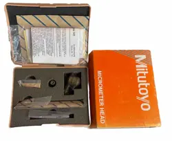 NEW!!! MITUTOYO 141-103 CARBIDE TIPPED INSIDE MICROMETER, 25 TO 50 MM