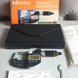 MITUTOYO MDE 25MJ DIGIMATIC IP65 MICROMETER