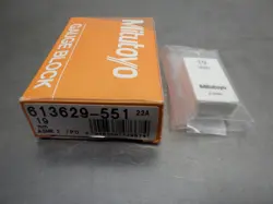 1 NEW! MITUTOYO 19MM CERAMIC RECTANGULAR METRIC GAGE BLOCK AS2 | 613629-551