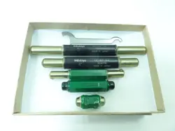 MITUTOYO  OUTSIDE  MICROMETER    STANDARD   # 1 - 5 ..
