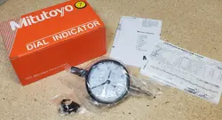 MITUTOYO NO. 2046S  DIAL INDICATOR - 0 MM TO 10 MM - LUG BACK - .01 MM - *NEW*