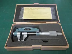 MACHINIST TOOLS * VERNIER CALIPER / OUTSIDE * MITUTOYO * 0-1 * 0.001 * 143-121