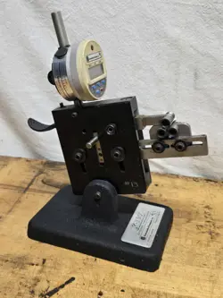 GREENSLADE CO. X-120 EXTERNAL THREAD GAGE WITH MITUTOYO INDICATOR