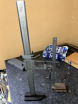 STARRETT C454M HEIGHT GAGE + MITUTOYO  10