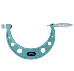 MITUTOYO 104 139A - 0-100 MM OUTSIDE MICROMETER WITH INTERCHANGEABLE ANVILS
