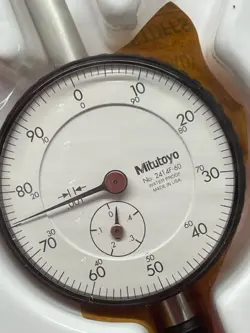 MITUTOYO 2414F-60 DIAL INDICATOR 0-.50