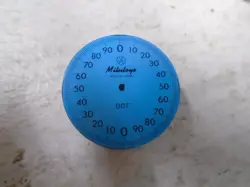 MITUTOYO PARTS  DIAL CALIPER, DIAL ONLY- BLUE FACE
