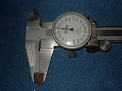 MITUTOYO DIAL CALIPERS (2) NO. 505-626 AND 505-637-50 ~FOR PARTS/RESTORATION~