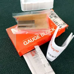 MITUTOYO 10MM STEEL SEALED AS-1 INSPECTION & CALIBRATION GAGE BLOCK ASME GRADE 1
