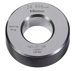 MITUTOYO RING GAUGE 25MM R-25 177-139 STEEL