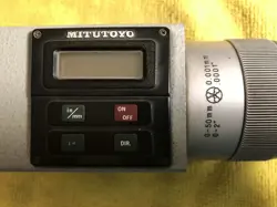 MITUYOYO 164-135 .0001 DIGIMATIC MICROMETER HEAD 0-50MM /0-2