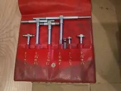 MITUTOYO TELESCOPING GAGES SET PII NO 310-006 SET OF 6 5/16