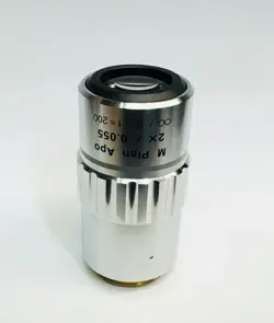 MITUYOYO M PLAN APO 2X/0.055 8 / 0   F=200  MICROSCOPE OBJECTIVE LENS