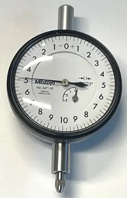 MITUTOYO 2471-50 DIAL INDICATOR, 0-.050
