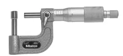 MITUTOYO TUBE TUBING MICROMETER 1 INCH NO. 115-314 CARBIDE TENTHS JAPAN MTUBE315