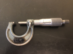 0-1 MICROMETER USED