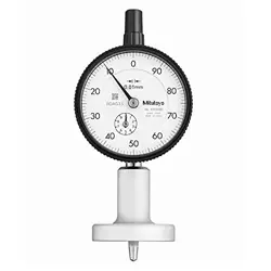 MITUTOYO DIAL DEPTH GAUGE MEASUREMENT RANGE 0-10MM BASE LENGTH Φ40MM 7224A