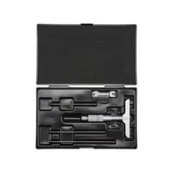 MITUTOYO 129-115 VERNIER DEPTH GAUGE  INTERCHANGEABLE RODS  MICROMETER TYPE