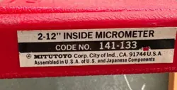 133 INSIDE MICROMETER