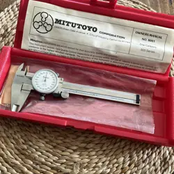 MITUTOYO 4” DIAL CALIPERS NO. 505-629