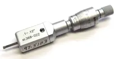 MITUTOYO .1 - .12 INTERNAL MICROMETER 368 INTRIMIK BORE GAGE HOLTEST