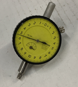 MITUTOYO 2109F-11 DIAL INDICATOR, 0.001-1MM, SHOCK PROOF, USA MADE