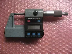 MITUTOYO MD-25M DIGITAL MICROMETER MEASUREMENT RANGE 0-25MM 0.001MM RESOLUTION