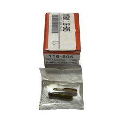 MITUTOYO KNIFE-EDGE ANVIL TIP FOR PANA MICROMETERS 116-805