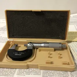 MITUTOYO NO.102-123 0-25MM MICROMETER 0.001MM MADE IN JAPAN