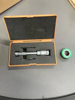 MITUTOYO PRECISION BORE MIC 368-205 .650/.800”-.0002 WITH SET RING & CASE