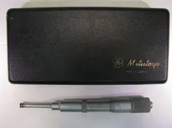 MITUTOYO NO 146-102 0-1 GROOVE MICROMETER EXCELLENT