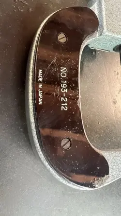 OUTSIDE MICROMETER FRICTION