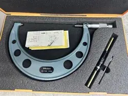 MITUTOYO STANDARD OUTSIDE MICROMETER 103-143 OM-175 JAPAN