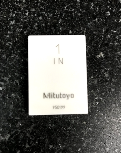 MITUTOYO  1.0000  CERAMIC GAGE BLOCK CERA 1