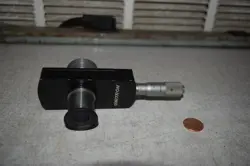 UNITRON W10X EYPIECE WITH MITUTOYO MICROMETER