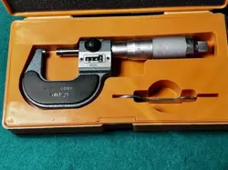 PRISTINE! MITUTOYO DIGITAL COUNTER MICROMETER 0-1