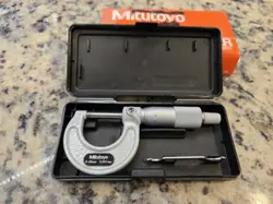 MITUTOYO STANDARD OUTSIDE MICROMETER (0-25MM) M110-25
