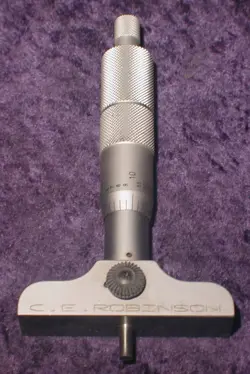 MITUTOYO DEPTH MICROMETER .001