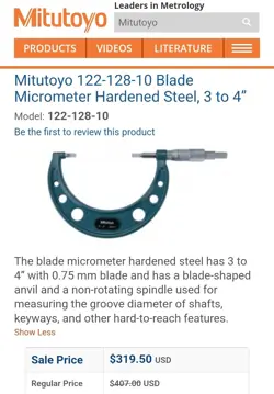 MITUTOYO 3-4