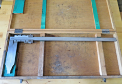 MITUTOYO 534-118 VERNIER CALIPER, STAINLESS STEEL LONG JAW, 0-20