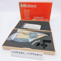 MITUTOYO DIGIMATIC POINT MICROMETER 342- 252 CPM-15-50MJ 25-50MM DIGITAL JAPAN
