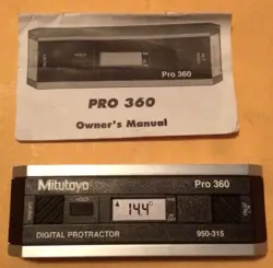 MITUTOYO DIGITAL PROTRACTOR PRO 360