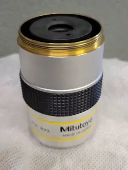MITUTOYO BD PLAN APO 10 0.28 F=200 MICROSCOPE OBJECTIVE  378-833