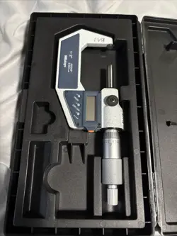 MITUTOYO DIGITAL MICROMETER  1-2” 293-722-30