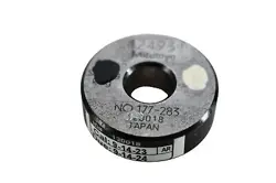 MITUTOYO 177-283 STEEL SETTING RING .425 DIAMETER .42493