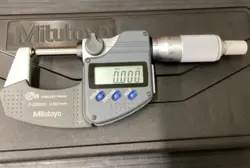 MITUTOYO BMD-25MX 395-271-30 BOTH SPHERICAL MICROMETER MEASURING RANGE 0-25MM